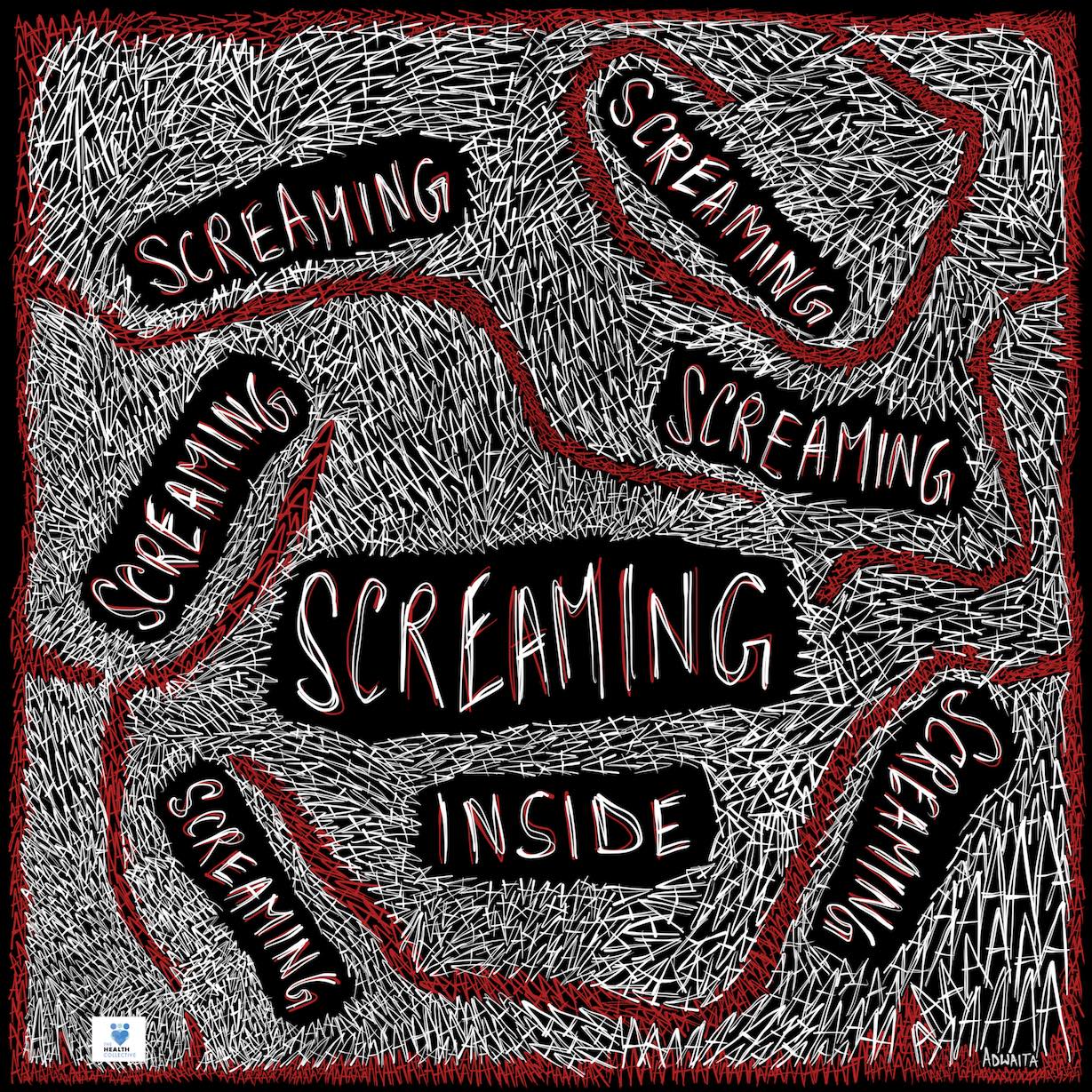 What does Anxiety Feel Like by Adwaita Das