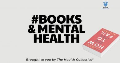 Books and Mental Health banner with How to Fail by Elizabeth Day
