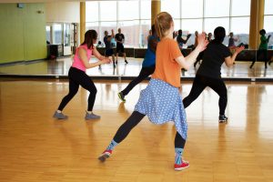 Group dancing