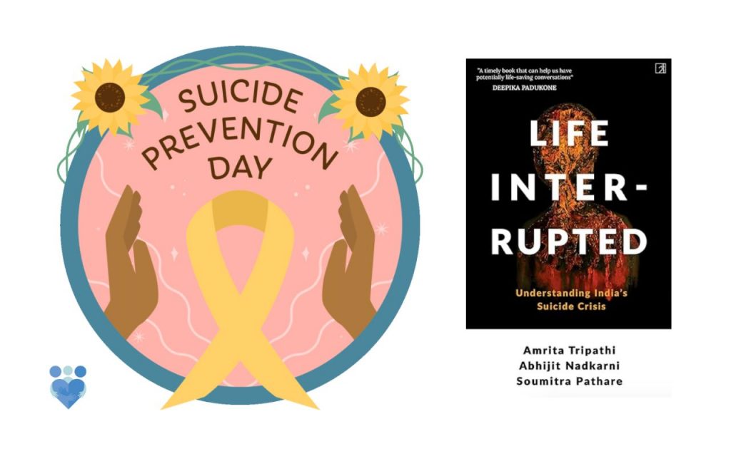 Suicide Prevention Day 2025 with book cover